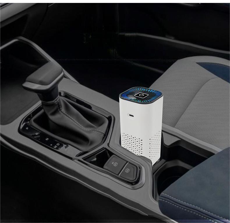 Car Air Purifier Portable Negative Ion Generator Remove Formaldehyde Dust Smoke Air Freshen Washer For Home Car - Beautybuzz'