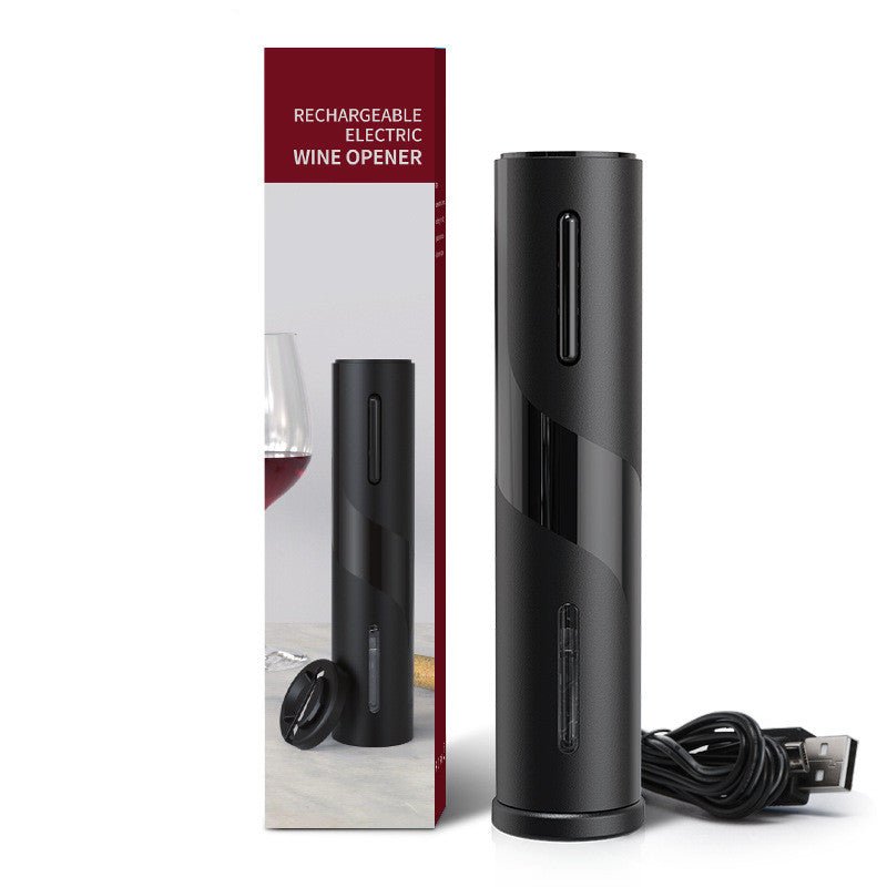 Electronic Bottle Opener Qier Plastic USB Rechargeable Wine Electric Electronic Bottle Opener - Beautybuzz'