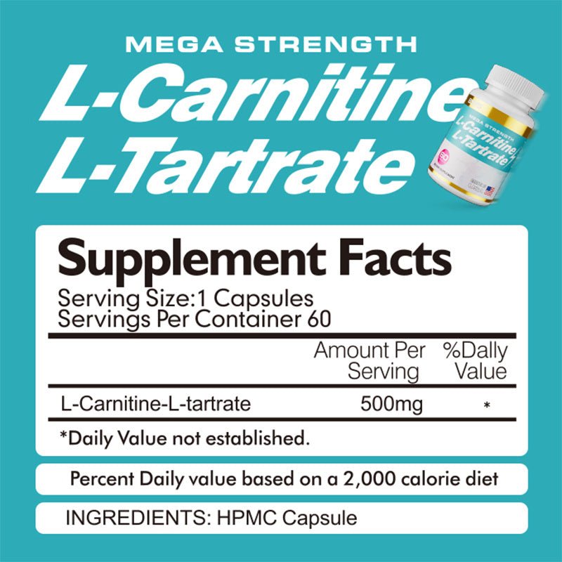 L - Carnitine L - Tartrate Capsules - Beautybuzz
