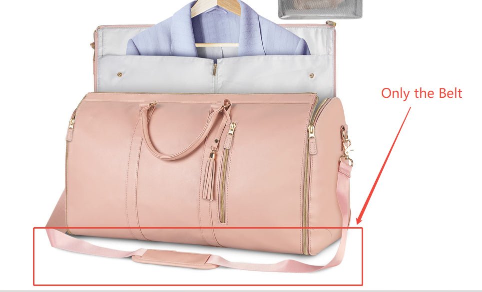 Large Capacity Travel Duffle Bag Women's Handbag Folding Suit Bag Waterproof Clothes Totes - Beautybuzz