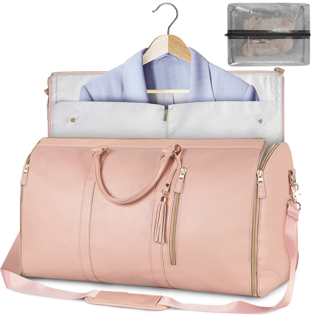 Large Capacity Travel Duffle Bag Women's Handbag Folding Suit Bag Waterproof Clothes Totes - Beautybuzz