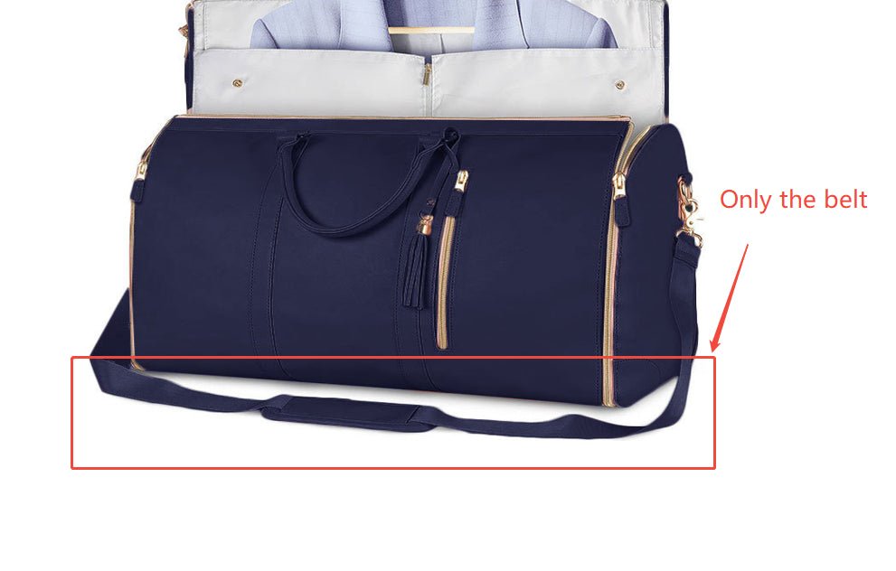 Large Capacity Travel Duffle Bag Women's Handbag Folding Suit Bag Waterproof Clothes Totes - Beautybuzz