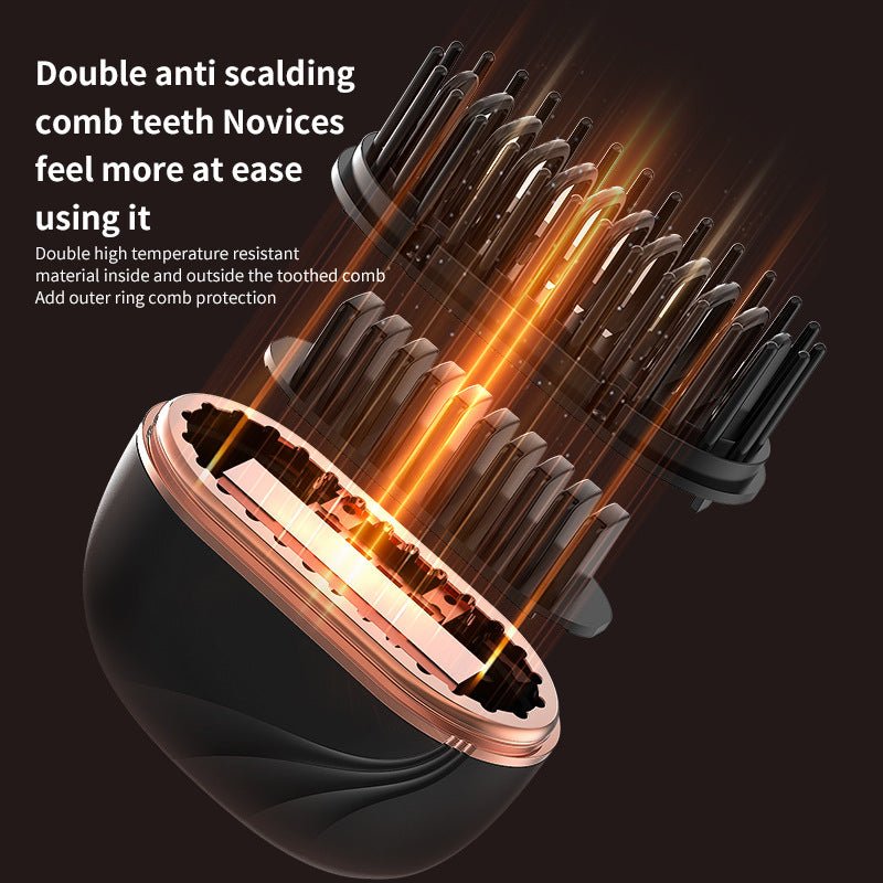 Mini Hair Straightening Comb Wireless Charging Portable Multifunctional Hair Care Not Hurt Hair Styling Comb Hair Straightener - Beautybuzz