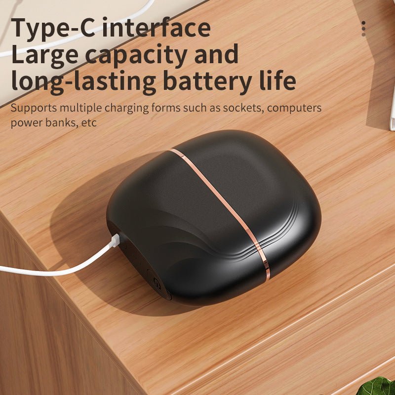 Mini Hair Straightening Comb Wireless Charging Portable Multifunctional Hair Care Not Hurt Hair Styling Comb Hair Straightener - Beautybuzz