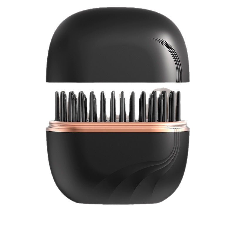 Mini Hair Straightening Comb Wireless Charging Portable Multifunctional Hair Care Not Hurt Hair Styling Comb Hair Straightener - Beautybuzz