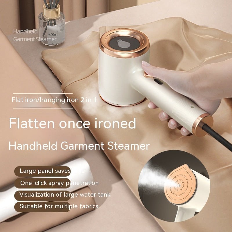 Mini Portable Handheld Garment Steamer Fabric Steam Iron For Clothes Travel Home Appliances Vertical US Plug Ironing Machine - Beautybuzz