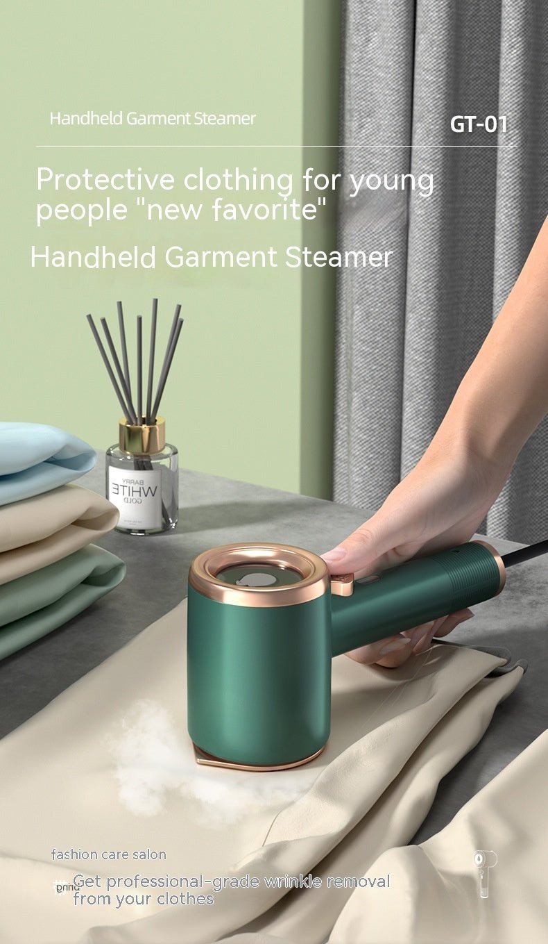 Mini Portable Handheld Garment Steamer Fabric Steam Iron For Clothes Travel Home Appliances Vertical US Plug Ironing Machine - Beautybuzz