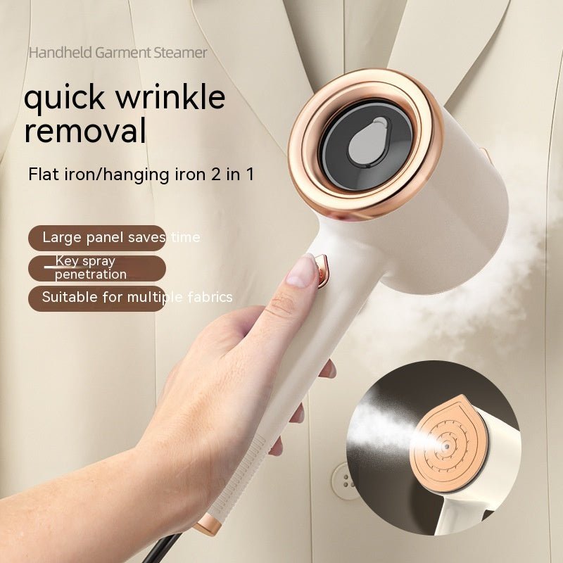 Mini Portable Handheld Garment Steamer Fabric Steam Iron For Clothes Travel Home Appliances Vertical US Plug Ironing Machine - Beautybuzz