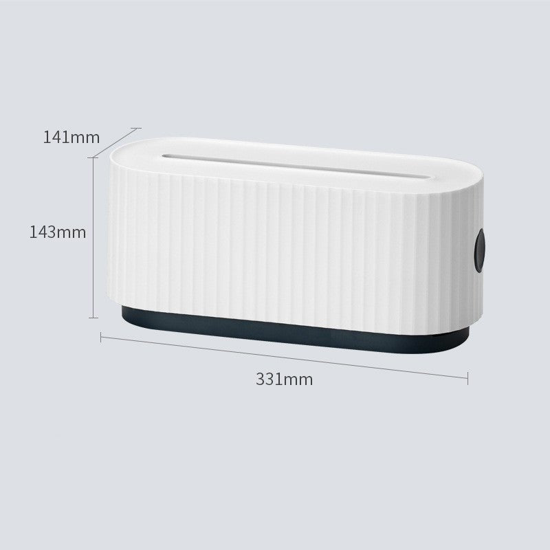 Power Strip Wire Case Cable Storage Box Anti Dust Charger Socket Organizer Network Line Storage Bin Charger Wire Management - Beautybuzz