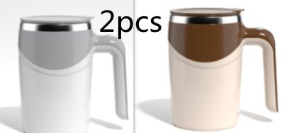 Rechargeable Model Automatic Stirring Cup Coffee Cup High Value Electric Stirring Cup Lazy Milkshake Rotating Magnetic Water Cup - Beautybuzz'