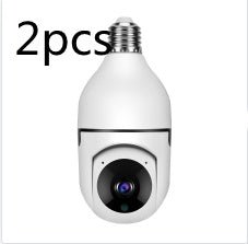 WiFi CAMERA 1080P Bulb 4X Zoom Camera E27 Home 5GWiFi Alarm Monitor - Beautybuzz'