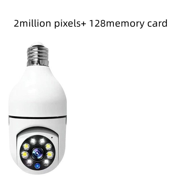 WiFi CAMERA 1080P Bulb 4X Zoom Camera E27 Home 5GWiFi Alarm Monitor - Beautybuzz'